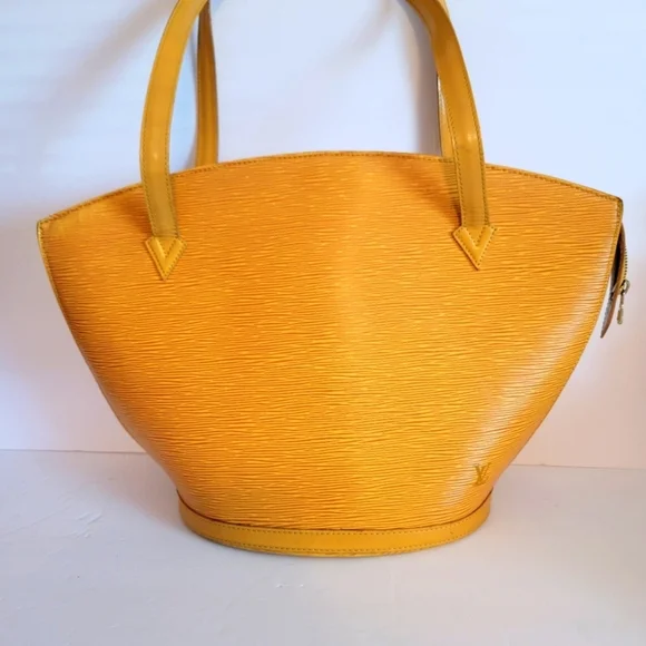 LV Yellow Epi Leather Zip Tote - Picture 1 of 14